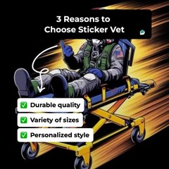 STICKER (BUY 2, GET 1 FREE) 250th of America vinyl glossy freedom patroitic USA
