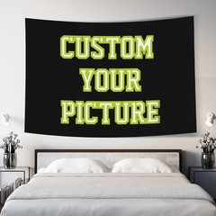 Custom Tapestry Upload Images Personalized Custom Tapestry for Home & Room Decor