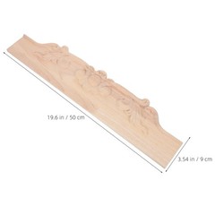 European Style Carved Skirt Furniture Repair Ornament Cabinet Applique