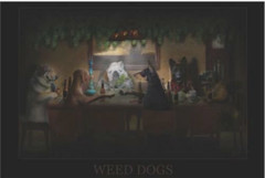 Dogs Smoking Weed Poster 36in x 24in