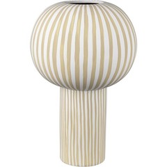 Atlas Lighting & Home AC11375-01 Hawking 16 X 10 inch Vase in White with Beige