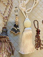 Lot of 10 Decorative Accent Tassels Multiple Sizes & Colors Craft Home Decor