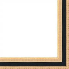 12×14 12 x 14 Traditional Gold with Black Photo Frame UV Acrylic Acid Free Great