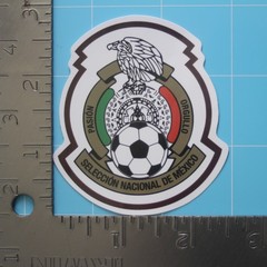 Mexican Sticker (NATIONAL FUTBOL TEAM) Chicano Mexico Soccer, Gloss PVC Decal