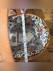 Longaberger Woven 1995 Mothers Day Basket with Floral Easter 1995
