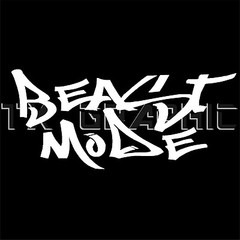 BEAST MODE VINYL DECAL STICKER LETTERING FOOTBALL BASKETBALL CAR WINDOW BODY