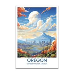 Oregon, USA – Travel Poster