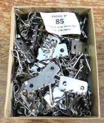 Antique Anchor Brand Nickel Plated Key Holders | No. 4148 | One Gross Boxes: 144