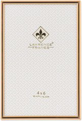 670046 4X6 Simply Gold Metal Picture Frame