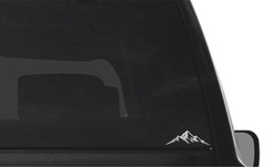 Mountain Range Vinyl decal Landscape mountains top Sticker