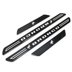 Ford new Bronco Carbon Fiber 4 Pcs Universal Door Sill Plates