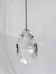 Swarovski Crystal Clear Pear 8721 Suncatcher Prism; 4 Sizes: 28, 38, 50, 63mm