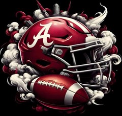 Alabama Crimson Tide Helmet Sticker Decal Logo laptop vinyl decal