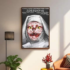 The Legacy 1978 Horror Movie Wall Decor Poster, No Frame