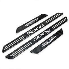 Chrysler 300S Real Carbon Fiber 4 Pcs Door Sill Kick Plates