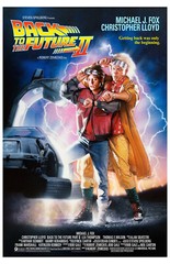 AA0449 Back to the Future Part II 1989 Bordered Movie Poster 11×17