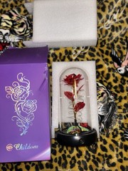 Childom Women’s Birthday Flowers Gift Colorful Red Rose for Delivery