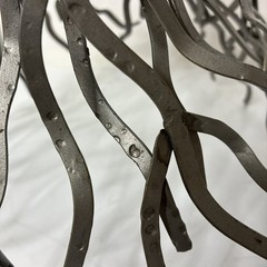 Vintage Handmade Twig Bowl, No Brand