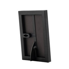 – 4×6 Picture Frame – Black Front Loading Wall or Tabletop Photo Frame, Set 6