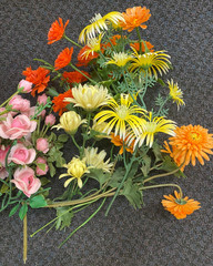 Huge Lot DIY Craft Artificial Faux Flower Stems Home Decor