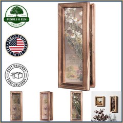 Linen Back Shadow Box Frame for Showcasing Graduation Certificates and Flowers