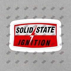 Solid State Ignition Vinyl Sticker Automotive Decal Perfect for Car #598804
