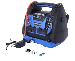 Rechargeable Jump Starter For Gas Diesel Vehicles – 1800 Amps With Air Compresso