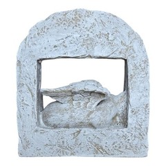 Pet Memorial Plaque 17cm Dog Cat Grave Marker Garden Stone Tribute Gift