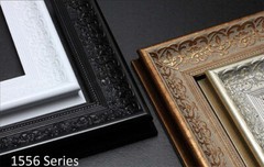 4-Pack Custom Picture Poster Frame 3-1/2″ White Victorian 16×20 24×36 1556-A1001