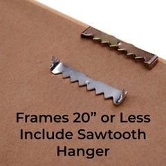 39×13 Frame White Real Wood Picture Frame Width 0.75 inches | Interior Frame Dep