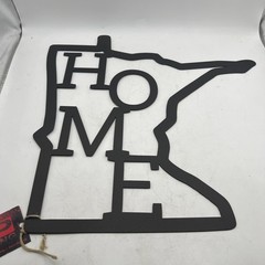 Minnesota Metal Home Sign – Powder Coated NEW 15.5 X 15.5 (B)