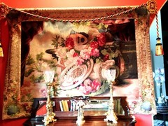 GOBLYS French Tapestry “Mandolin” Still Life 76 x 55 made in France