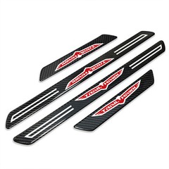 Jeep Trailhawk Real Carbon Fiber 4 Pcs Door Sill Kick Plates
