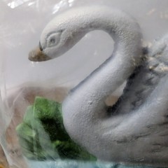 Cast Metal Swan Doorstop Windsor Collection New Old Stock Heavy 2lb 10oz 9″x6″