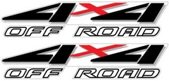 1999-2001 4×4 Off Road Decals for F-250 HD F-350 Super Duty Truck – Vinylmark
