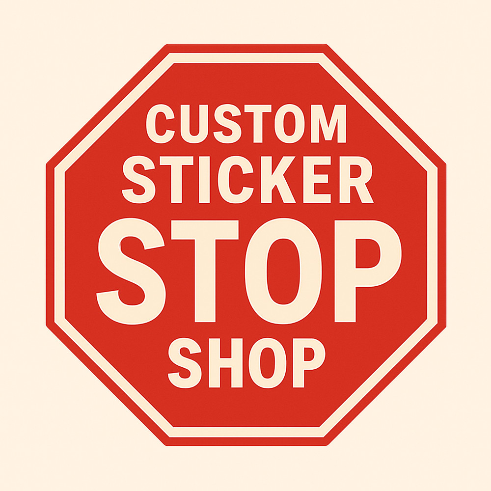 Design Your Own Custom Vinyl Sticker | Upload Your Photo | Personalized Stickers