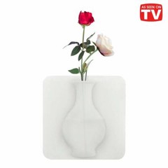 As Seen on TV Magic Vase for Decoration Reusable Silicone Self-Sticking Pot Vase