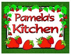 PERSONALIZED STRAWBERRY DESIGN KITCHEN MAGNET