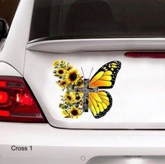 LARGE-SIZED CAR DECAL – CHRISTIAN RELIGION – 6 CHOICES