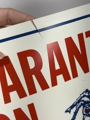 Tarantula On Duty Funny Quote Vintage Sign See Pictures