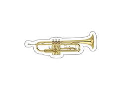 Trumpet Sticker