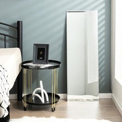 43″ x 15″ Wall Mounted Frameless Mirror Full Length Vertically or Horizontally