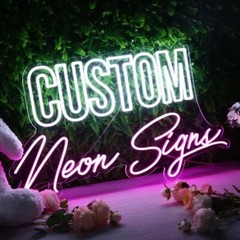 Personalized Custom Neon Sign – LED Light for Wedding, Bar, or Man Cave Decor