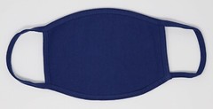 Womens Face Mask 2-ply One Size Low Profile Face Mask Unrecognizable Made in USA