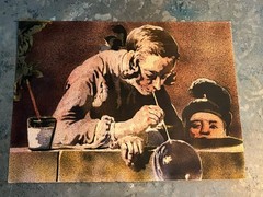 VTG John Clem Clarke Bubble Blower 1970 Signed Ltd Ed Print 81/90 Pop Surreal LG