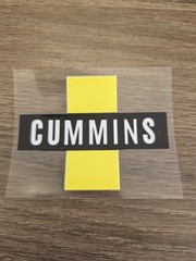 Cummins Diesel Company UV DTF Decal Made In USA Waterproof