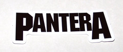 PANTERA Logo Die Cut Sticker Decal Music Band Rock Metal Dimebag Pantera