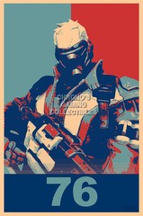 Overwatch Soldier 76 PS4 PS3 XBOX ONE 360 Premium POSTER MADE IN USA – EXT669