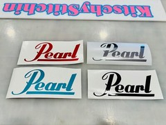 Pearl Drums Vinyl Decal – MANY Sizes & Colors Avail & FREE Ship Buy 2 Get 1 FREE