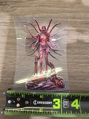 Vecna Stranger Things UV DTF Dcal Sticker Raised Waterproof Made In USA